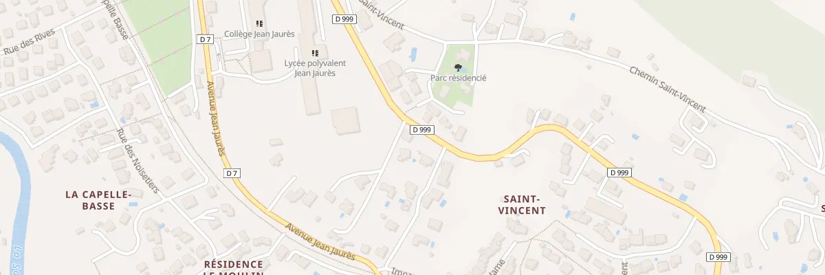 Plan du 246 Av de Millau à Saint-Affrique