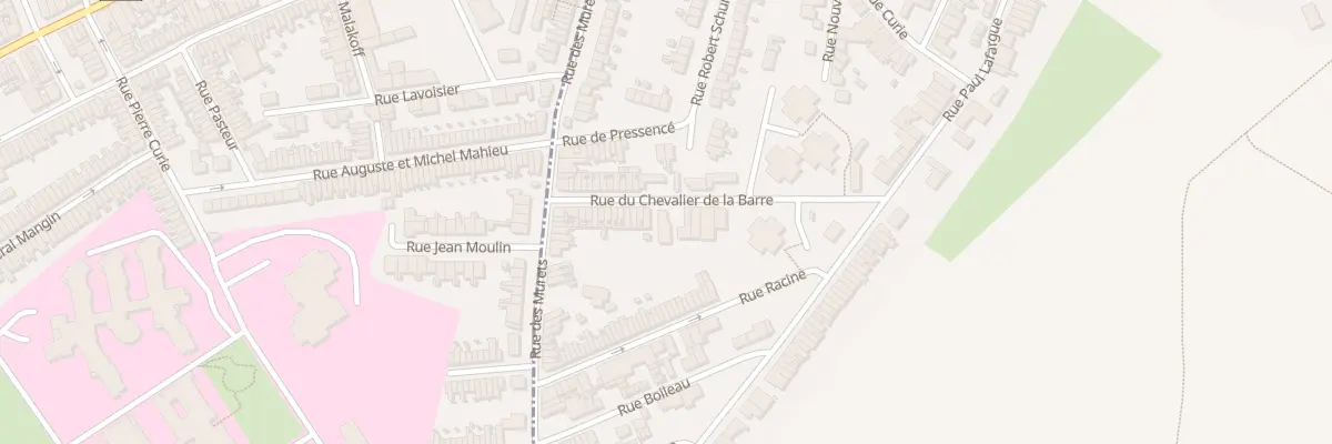 Plan du 26 Rue Chevalier de la Barre à Houplines