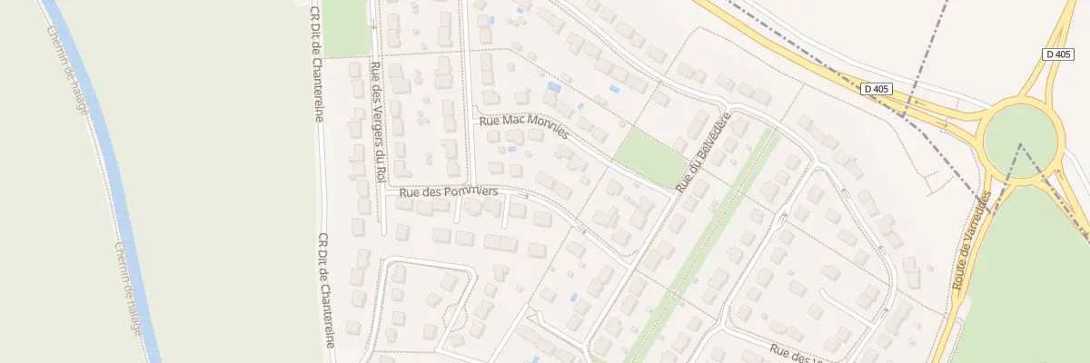 Plan du 9 Rue des Pommiers à Meaux