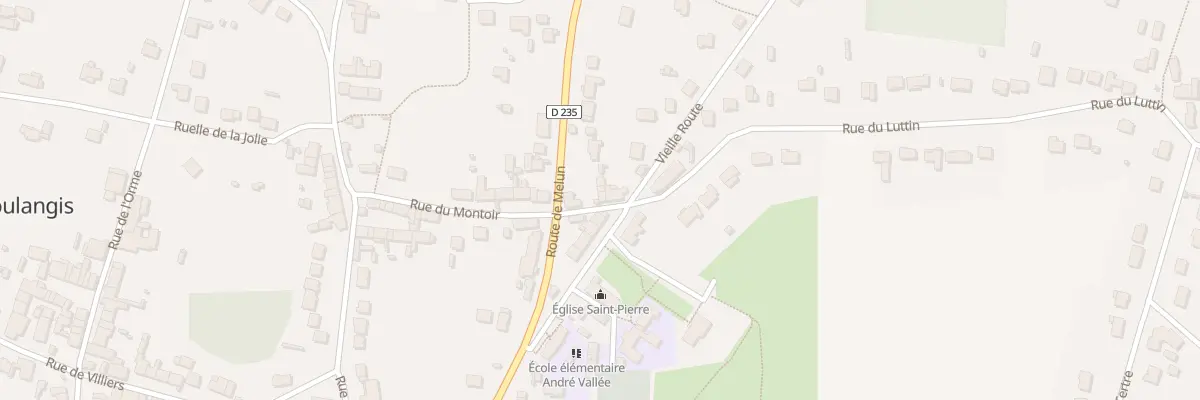 Plan du 3 Rue du Luttin à Voulangis