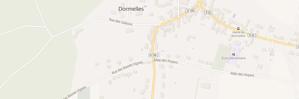 Plan du 10B Rte de Villemarechal à Dormelles