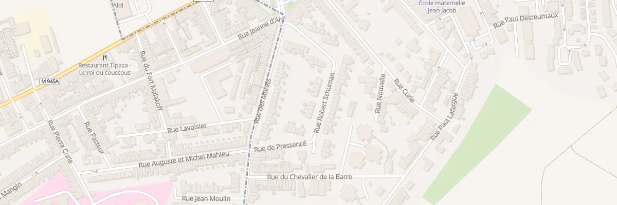 Plan du 32 Rue Robert Schuman à Houplines