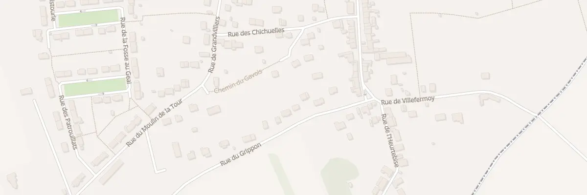 Plan du 110 Rue du Grippon à La Chapelle-Gauthier