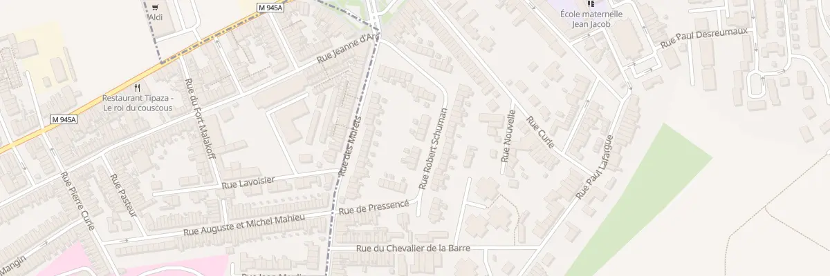 Plan du 30 Rue Robert Schuman à Houplines