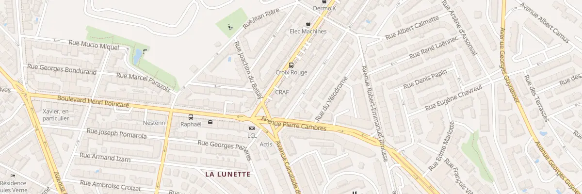 Plan du 122 Rue du Stadium à Perpignan