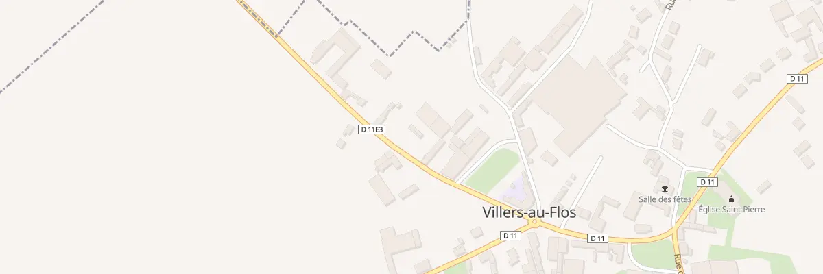 Plan du 6 Rue de Riencourt à Villers-au-Flos