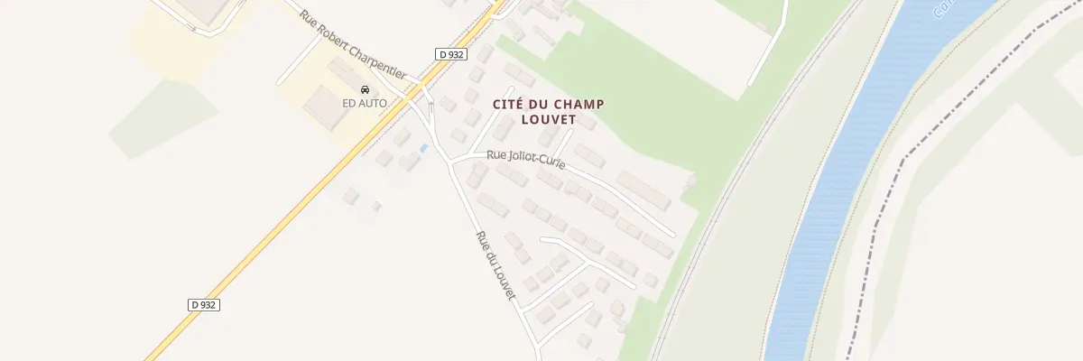 Plan du 24 Rue Joliot Curie à Cambronne-lès-Ribécourt