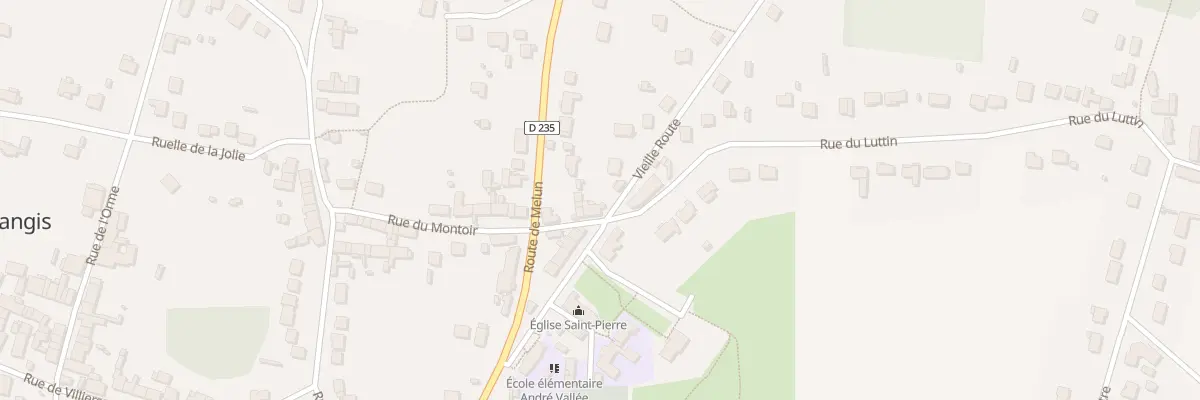 Plan du 5 Rue du Luttin à Voulangis