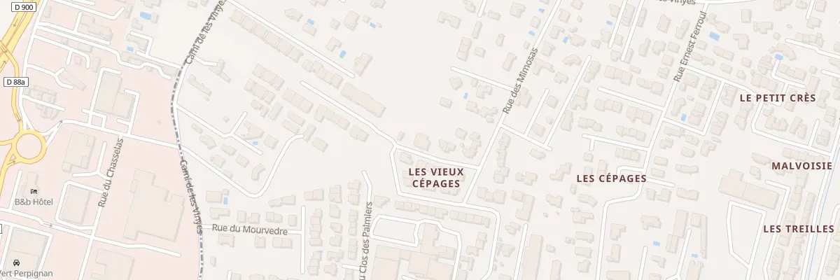 Plan du 60B Che de l’Etang Llong à Pia