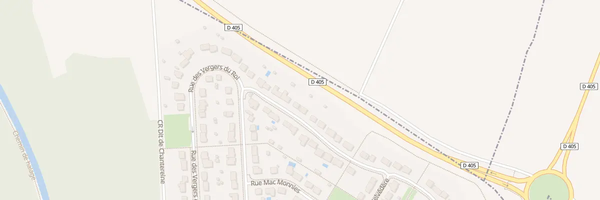 Plan du 54 Rue du General J Maunoury à Meaux