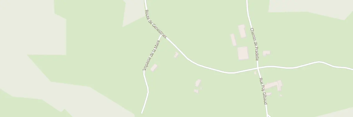 Plan du 5237 Genestines à Châteauneuf-les-Bains
