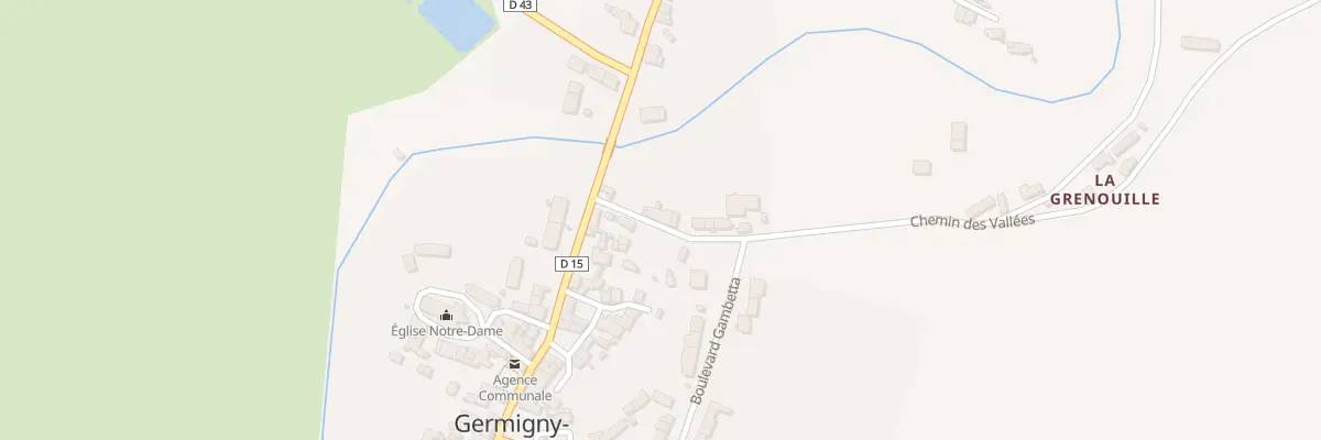 Plan du 81 Le Bourg à Germigny-l’Exempt