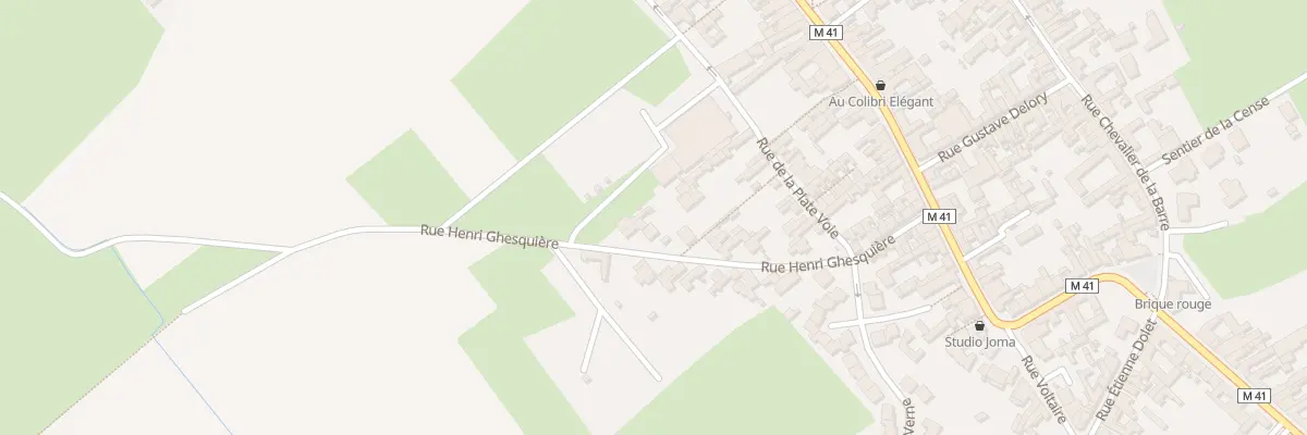 Plan du 41 Rue Henri Ghesquière à Sainghin-en-Weppes