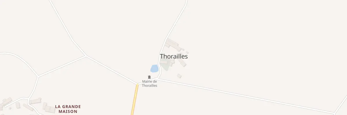 Plan du 5001 Thorailles à Thorailles