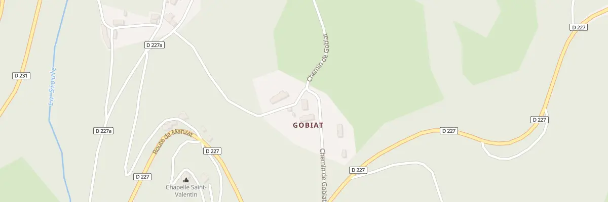 Plan du 5211A Gobiat à Châteauneuf-les-Bains