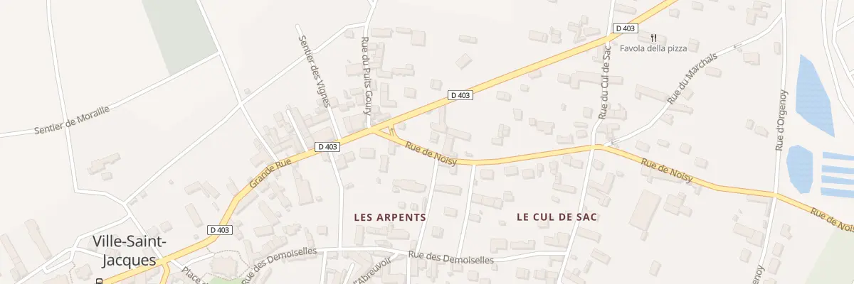 Plan du 1 Rue de Noisy à Ville-Saint-Jacques