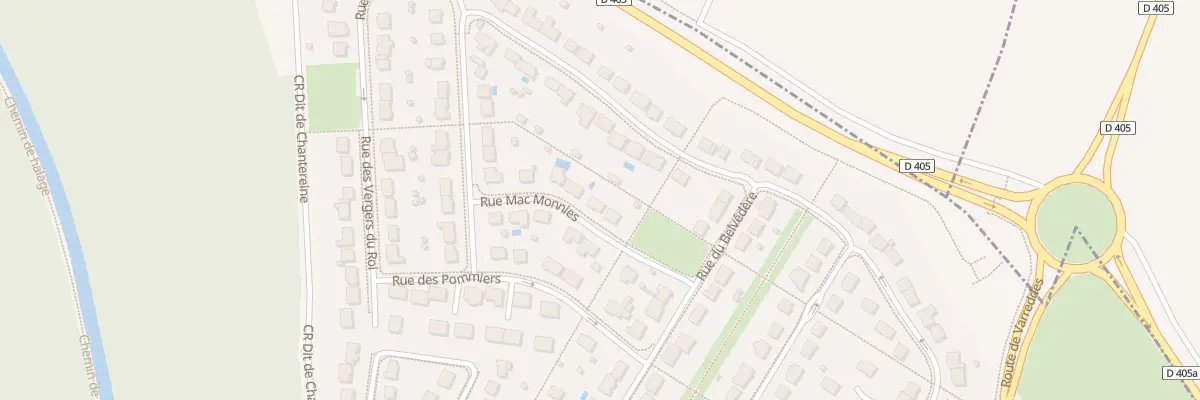 Plan du 4 Rue Mac Monnies à Meaux