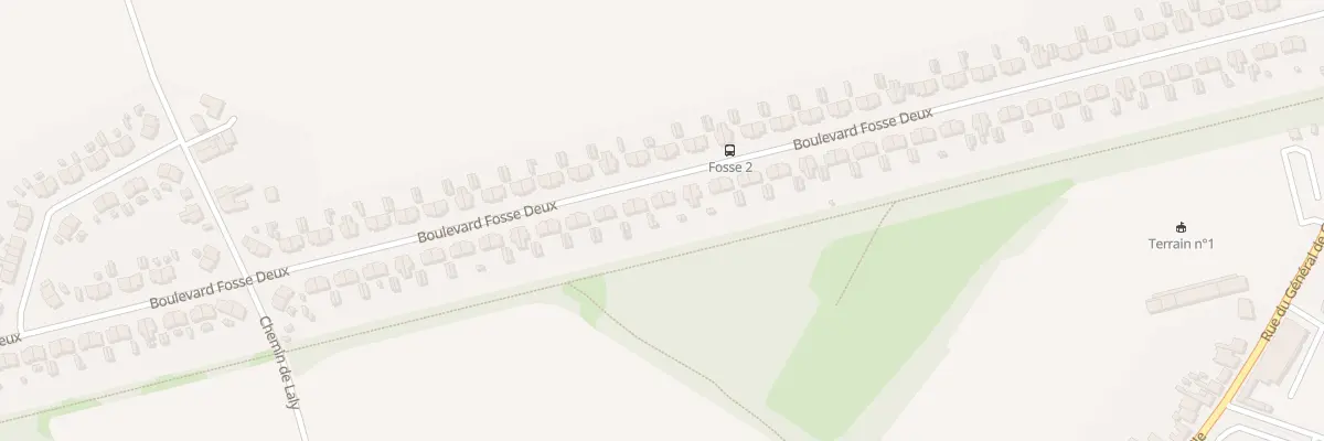 Plan du 324 Bd Fosse Deux à Rouvroy