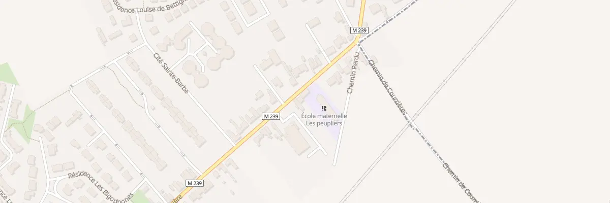 Plan du 32 Rue Ghesquieres à Bauvin