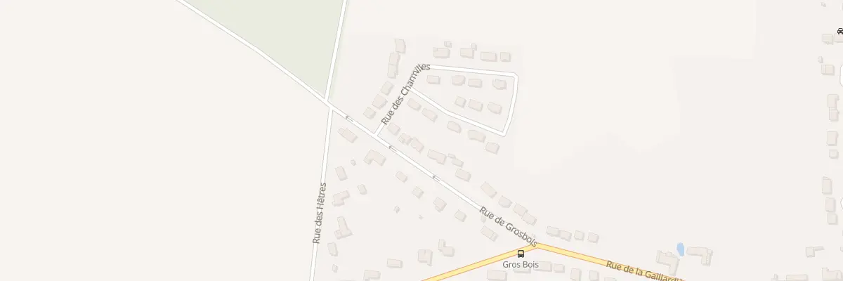 Plan du 14 Rue de Grosbois à Crèvecœur-en-Brie