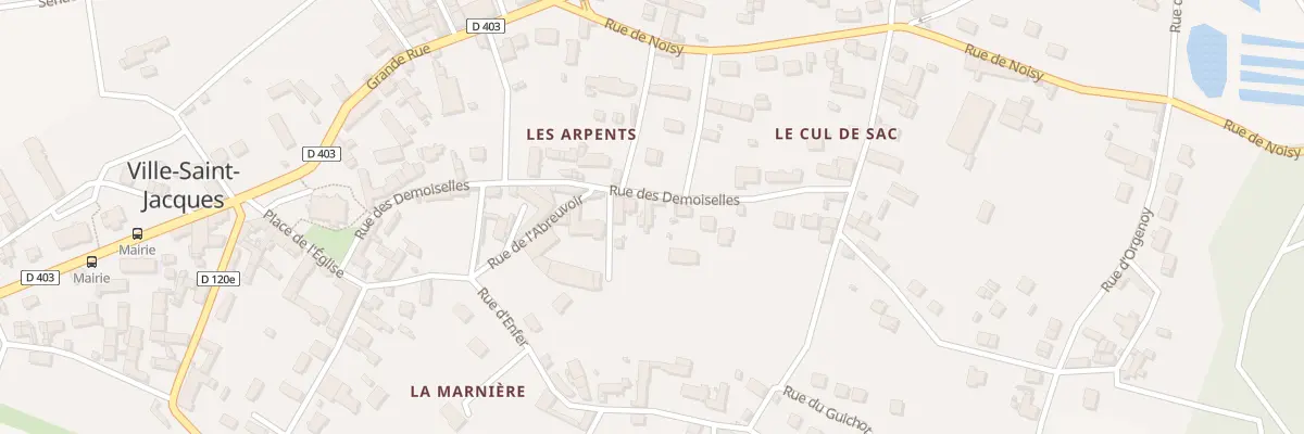 Plan du 20 Rue des Demoiselles à Ville-Saint-Jacques