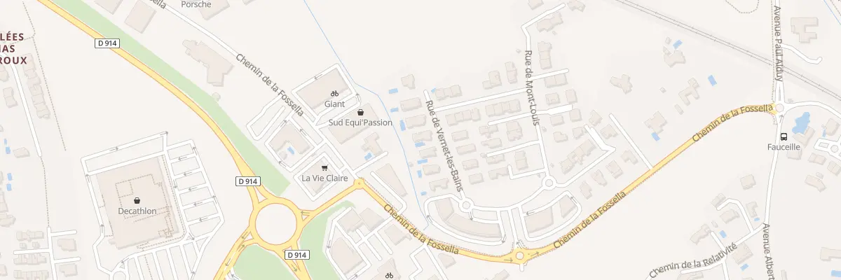 Plan du 15 Rue de Vernet-les-Bains à Perpignan