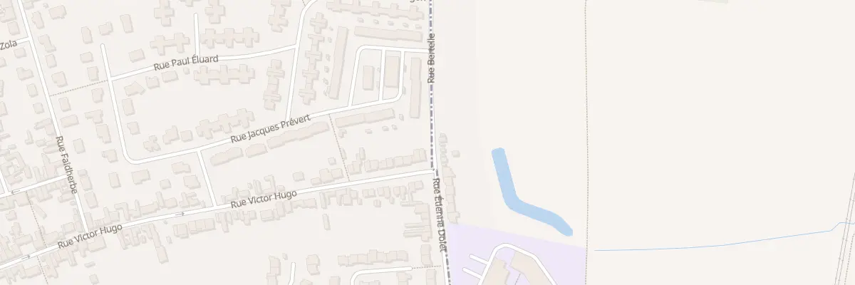 Plan du 95 Rue Victor Hugo à Bauvin