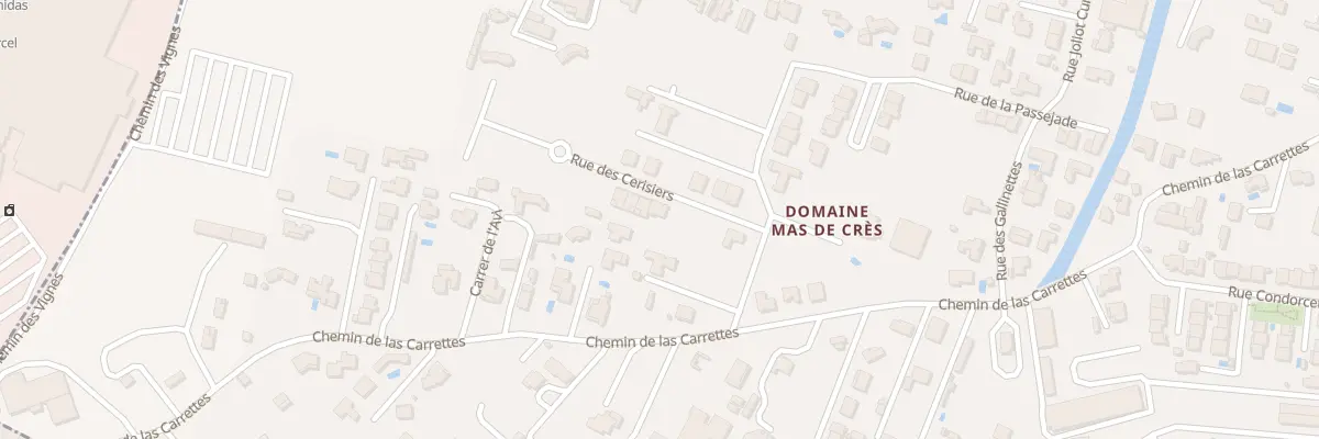Plan du 11 Rue des Cerisiers à Pia