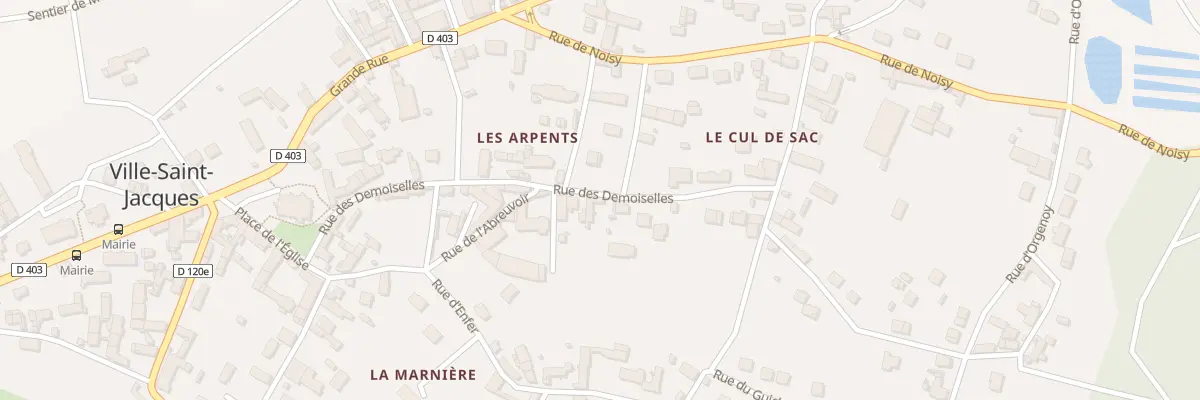 Plan du 20 Rue des Demoiselles à Ville-Saint-Jacques
