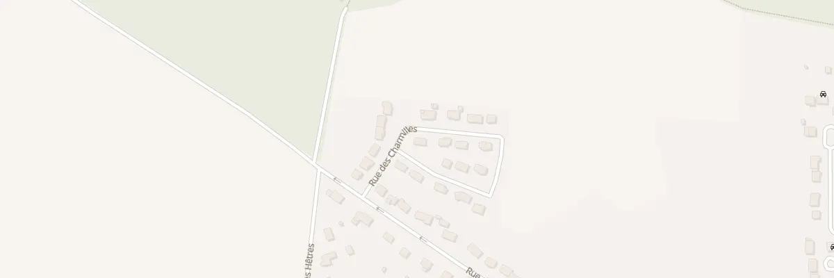 Plan du 2 Rue des Charmilles à Crèvecœur-en-Brie