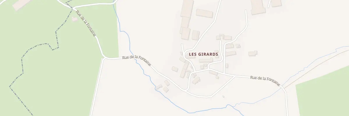 Plan du 5072B Les Girards à Pulvérières