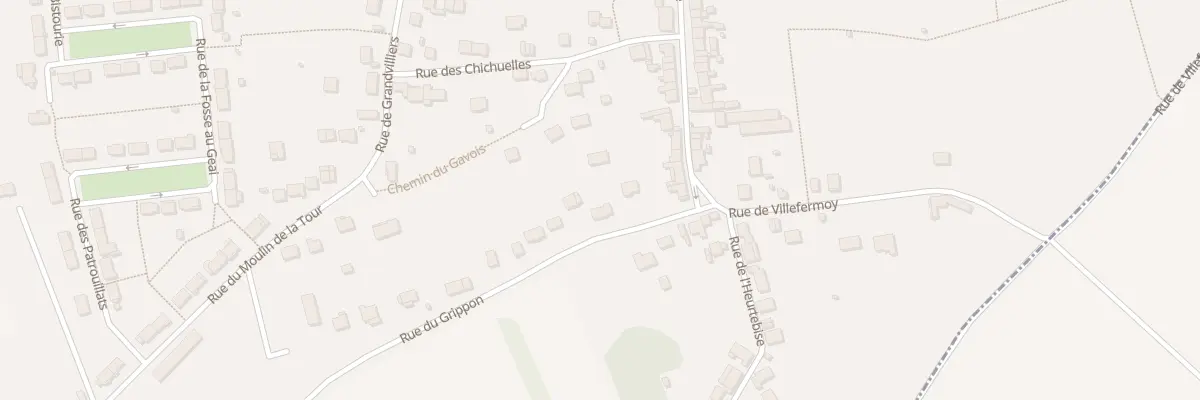 Plan du 82 Rue du Grippon à La Chapelle-Gauthier