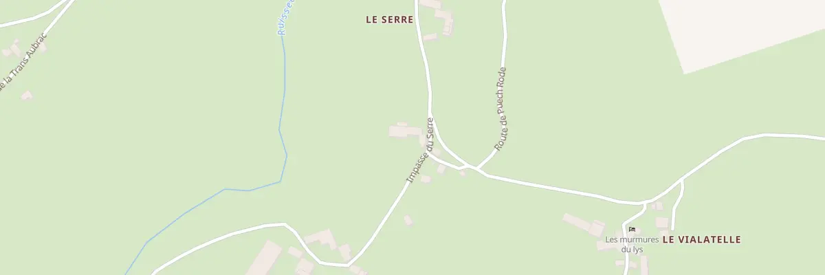 Plan du 56 Imp du Serre à Condom-d’Aubrac