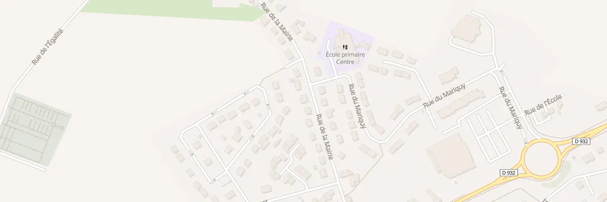Plan du 734 Rue de la Mairie à Cambronne-lès-Ribécourt