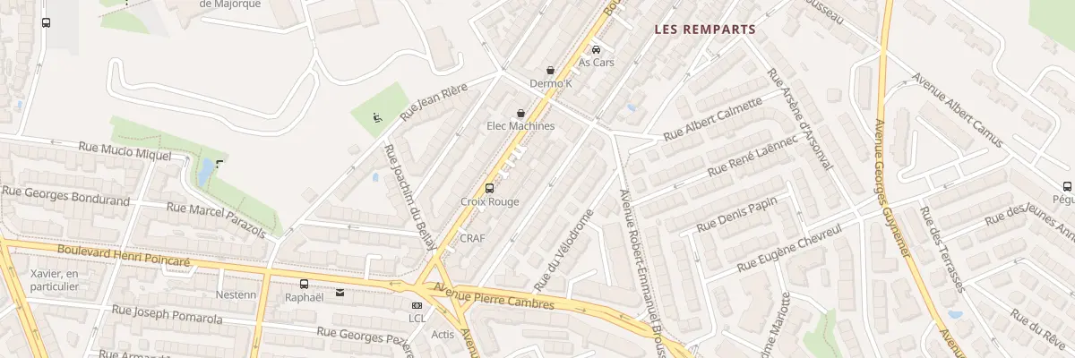 Plan du 106 Rue du Stadium à Perpignan
