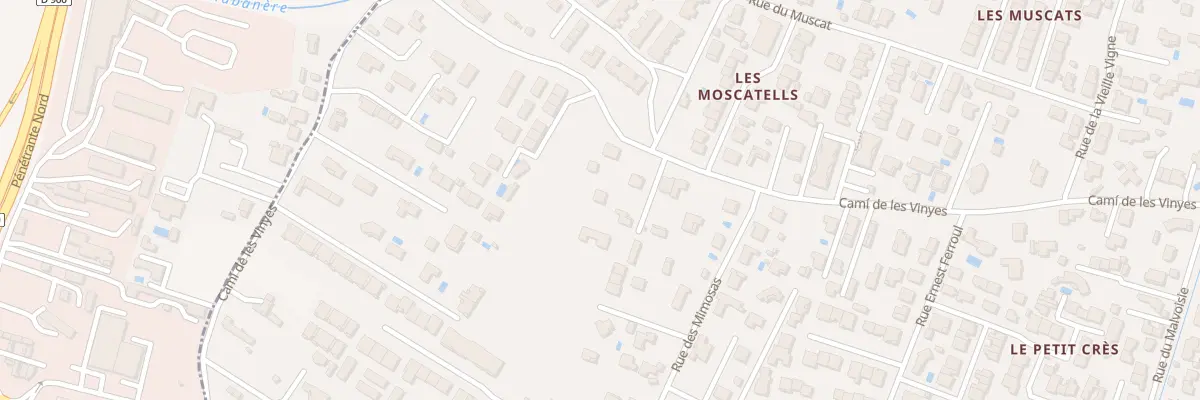 Plan du 3 Rue d’Alicante à Pia