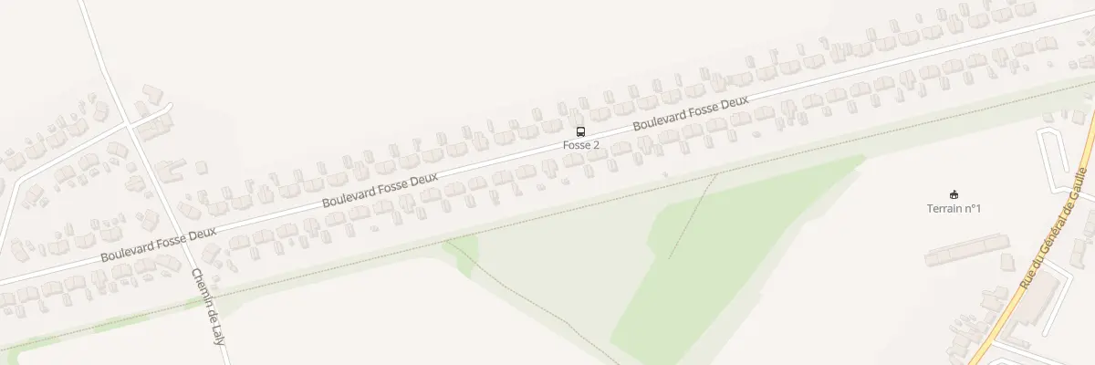 Plan du 320 Bd Fosse Deux à Rouvroy