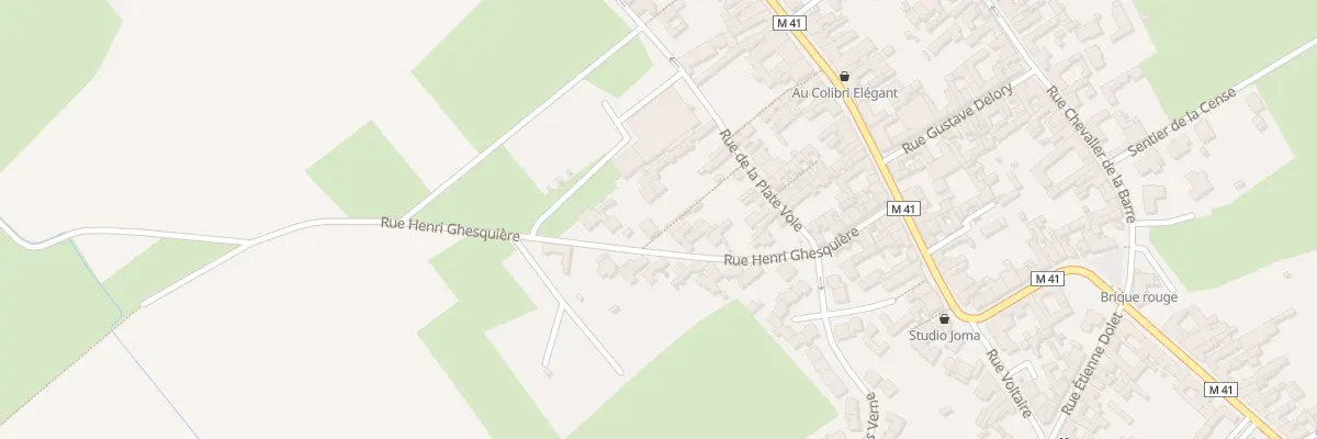 Plan du 35 Rue Henri Ghesquière à Sainghin-en-Weppes