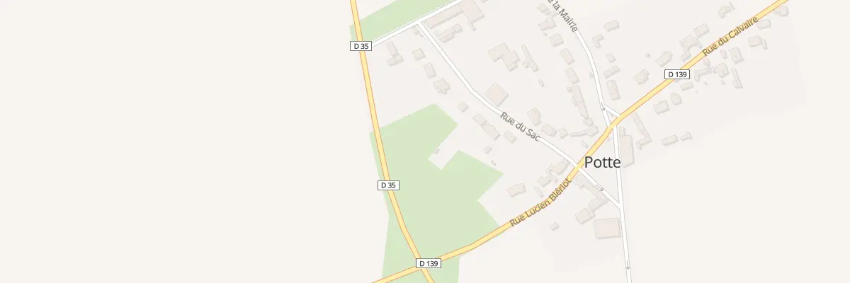 Plan du 7 Rue du Sac à Potte