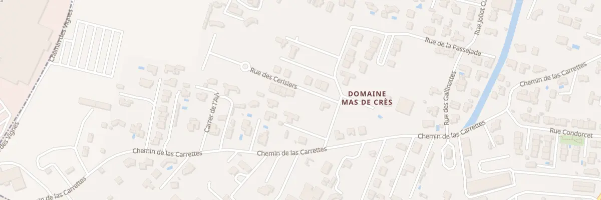 Plan du 9 Rue des Cerisiers à Pia