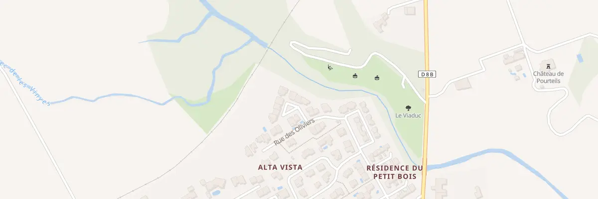 Plan du 4 Imp des Peupliers à Brouilla