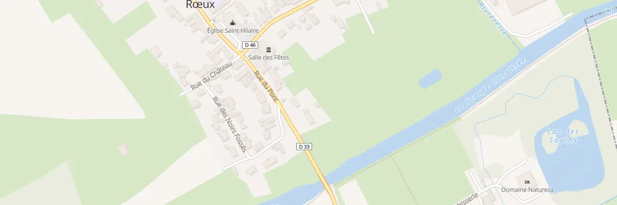 Plan du 6 Rue du Pont à Rœux