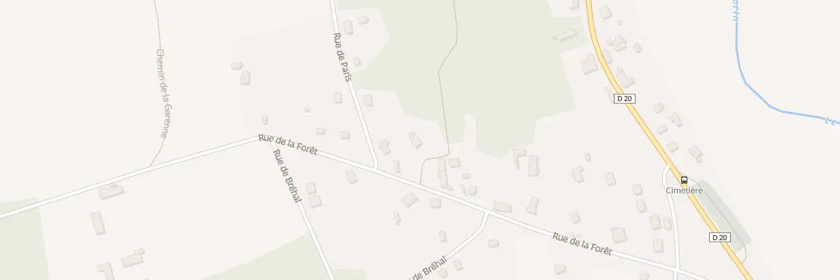 Plan du 26 Rue de la Forêt à Tigeaux
