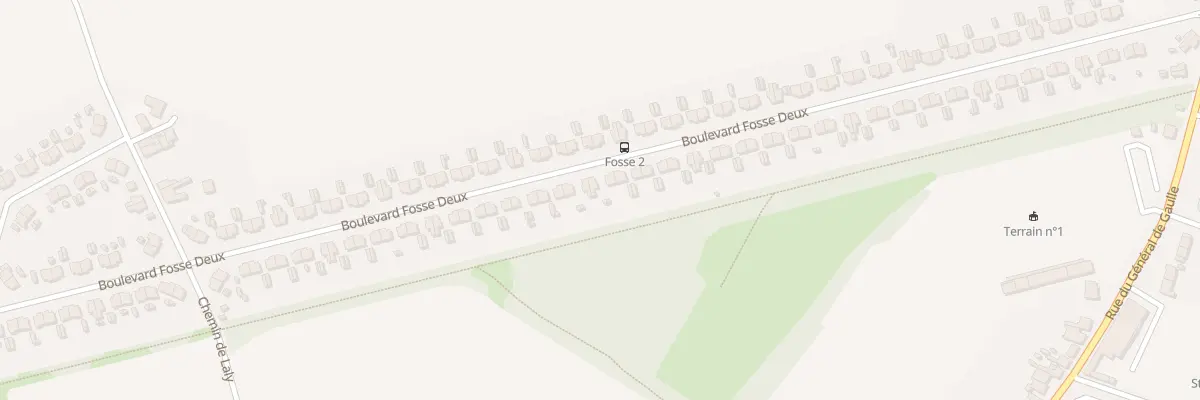 Plan du 318 Bd Fosse Deux à Rouvroy