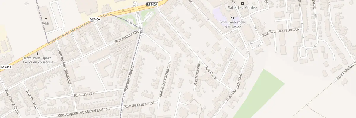 Plan du 21 Rue Robert Schuman à Houplines