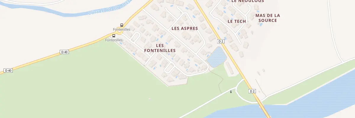 Plan du 15 Rue des Fontenilles à Brouilla