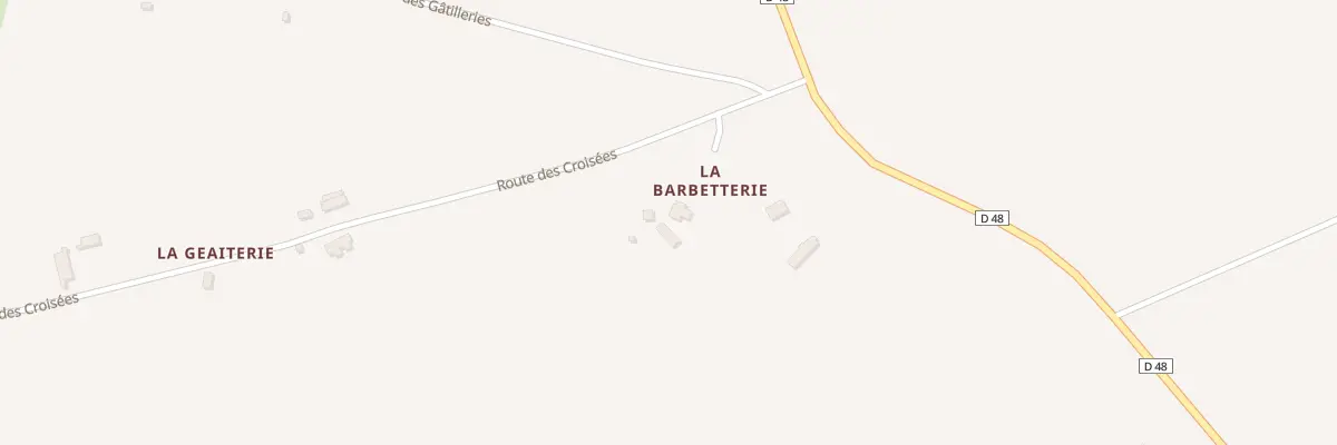 Plan du 38 La Barbettrie à Saint-Hilaire-de-Gondilly