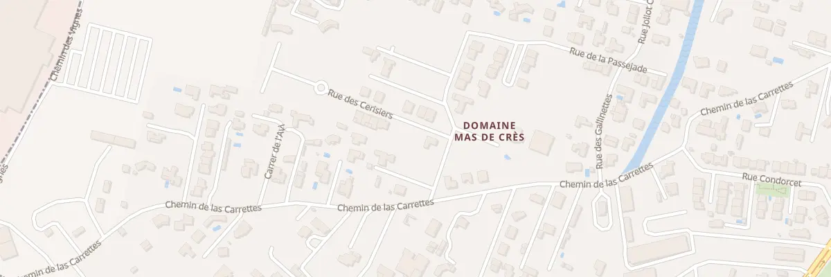 Plan du 5 Rue des Cerisiers à Pia