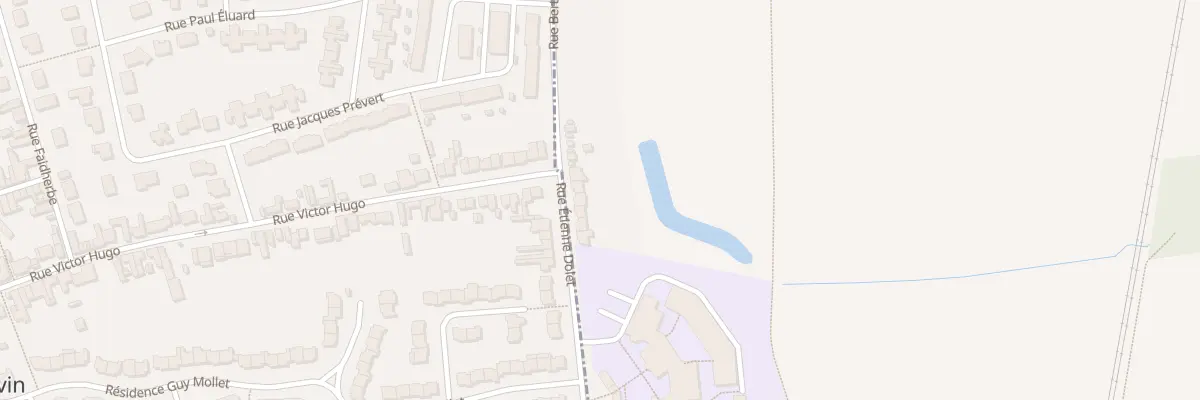 Plan du 91 Rue Étienne Dolet à Provin