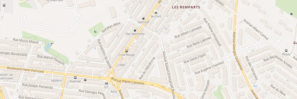Plan du 103 Rue du Stadium à Perpignan